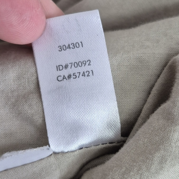 Loft Oatmeal Light Tan Neutral Color Linen Short Skirt Women's‎ 2 - Picture 12 of 12